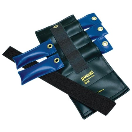 Fabrication Enterprises 10-0301 Pouch Variable Wrist And Ankle Weight; Black